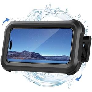 Lamicall Waterproof Shower Phone Holder - Shower Bath Bathroom Accessories for Women Men Girls Boys, Mother's Day for Mother, iPhone Case Wall Mount Stand for 4-7" Phones