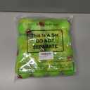 HyDren 16 Pcs Christmas Lime Green Velvet Balls for Tree 2.4 Inch Flocked Green Hanging Ornaments with Red Heart Decorations Xmas Round Pom Pom Balls for Indoor Home Decor Holiday Party Supplies