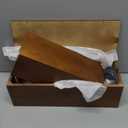 3 Pcs 3 Size Wooden Cable Box Organizer Set with 130 Pcs Cable Management Kit, Desk Cord Hider Cord Holder to Hide Wires Power Strips(Walnut Color)