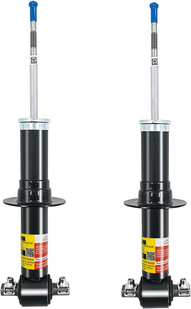 580-435 19353951 Pair Front Shock Struts with Sensor Compatible with 2007-2014 Chevy Silverado 1500 Suburban Avalanche, GMC Sierra Yukon XL, Cadillac Escalade ESV EXT