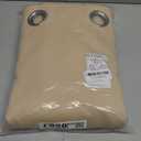 NICETOWN Weighted Outdoor Curtains for Patio Waterproof 84 inches Long 2 Panels, Windproof Drapes Top & Bottom Grommets, Thermal Insulated Blinds Keep Privacy for Yard/Porch, Biscotti Beige, 52" Wide