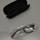 (Must Buy Both Eye) Black-Left Eye +0.00 Reading Glasses with Different Strength for Each Eye