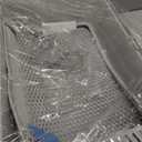 Stainless Steel Litter Box | XL Enclosed Cat Litter Boxs with Lid for Big Cats | High Sided, Anti-Urine Leakage | Non-Stick Bottom & Includes Litter Mat & Metal Scoop (Silver Gray)