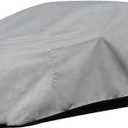Budge Rain Barrier Car Cover, Outdoor, Water-Resistant, Breathable, Car Cover fits Cars up to 200", Gray (Size 3: Fits up to 16' 8")