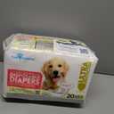 Paw Inspired 20ct Disposable Dog Diapers | Female Dog Diapers Ultra Protection | Diapers for Dogs in Heat, Excitable Urination, or Incontinence (X-Large)