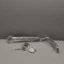 L-Shaped Grab Bars for Shower, 24x12 Inch Stainless Steel Grab Bars for Elderly for Wall Mount, Anti-Slip Knurled Grip Bathroom Safety Rail, Left