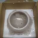 NINIPAPA Self Watering Plant Pot 4 Inch Cute Smile Face Planter Pot for Indoor Outdoor Plants with Drainage Hole Unique Flower Pots for Succulent/Herbs/Violets