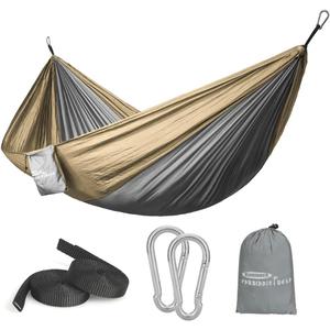 Forbidden Road Camping Hammock 400lbs Capacity Portable Hammock for Outside, Backyard, Travel, Backpacking, Beach