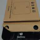 Digital Bathroom Scale for Body Weight: High-Precision 4-Sensor Accuracy, LED Display, 400lb/180kg Capacity, Safe Rounded Corners, Batteries Included