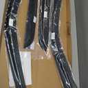 Window Visors Rain Guards for 2009-2018 Dodge Ram 1500 Quad Cab, Out-Channel Window Vent Wind Deflectors Visors Shades for 2019-2023 Ram 1500 Extended Cab Classic Model