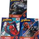 Cardinal 3 Pks Marvel Spider-Man 48 Piece Jigsaw Puzzle (Assorted Designs)