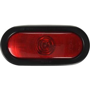 Peterson Manufacturing V421KR Red Oval Stop/Turn/Tail Light, 2 Pack