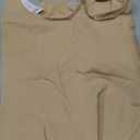 fortix Plus Size Open Bust Women Shapewear Bodysuit Tummy Control Body shaper Under Dress Faja Thigh Slimmer (Beige, XL)