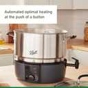 Ball EasyCanner Electric Water Bath Canner, 21-Quart Capacity, Automated Heating, Multicooker & Steamer Functionality
