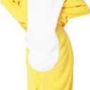Adult yellow duck Onesie Costume Pajamas,animal Onesie Pajamas,Christmas Halloween yellow duck Onesie Pajamas (Medium)