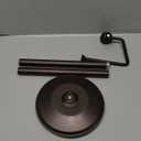 ZCCZ Toilet Paper Holder Stand, Freestanding Tissue Roll Dispenser with Reserve Storage, Bathroom Organizer for 5 Mega Rolls, Oil Rubbed Bronze Finish, Space-Saving Design for Modern Home Décor