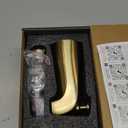 All Metal Bathtub Spout with Diverter, 5.3 Inch Tub Spout, Fits 1/2" Copper Slip-On and 1/2" or 3/4" IPS Threaded Pipes, Easy Lift to Switch, Leak-Free, Easy DIY Installation, Brushed Gold