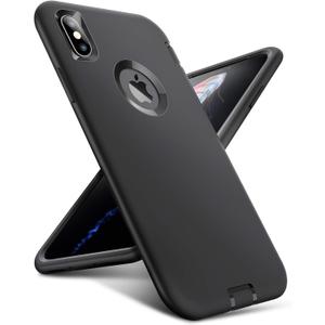 ORIbox Case Compatible with iPhone Xs Max Case, Soft-Touch Finish of The Liquid Silicone Exterior Feels
