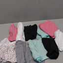 Hanes women's High-cut Panties Pack, High-waisted Briefs, Moisture-wicking Cotton Underwear, 10-pack XL