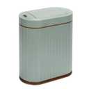SYNCVIBE Bathroom Trash Can with Lid Butterfly 2 Gallon Sensor Trash can, IPX5 Waterproof Garbage Can Bathroom Decor, Automatic Trash Bin, Under-Counter Wastebasket for Kitchen, Living Room, Green