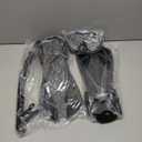 Snorkeling Gear for Adults Men Women,4 in 1 Snorkel Set with Panoramic View Diving Mask Anti-Fog Anti-Leak,Dry Top Snorkel,Fins and Travel Bag for Swimming,Snorkeling and Travel Diving (ML/XL, BLACK)