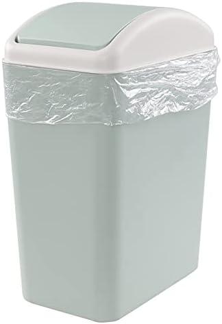 Ggbin 16 L Swing Lid Trash Cans, Plastic Kitchen Garbage Can