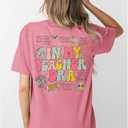 Teacher Shirt for Women in My Teacher Era T-Shirt Funny Teaching Life Tee Back to School Appreciation Gift Tops (Pink, S)