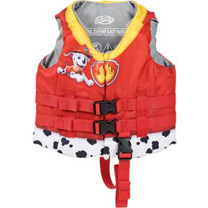 SwimWays Paw Patrol Swim Trainer Life Jacket, US Coast Guard Approved Life Vest Kids Swim Vest, Pool Floats & Life Jackets for Kids, Marshall