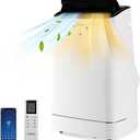 COSTWAY 15000 BTU Portable Air Conditioner, with Heat FP10348US-WH