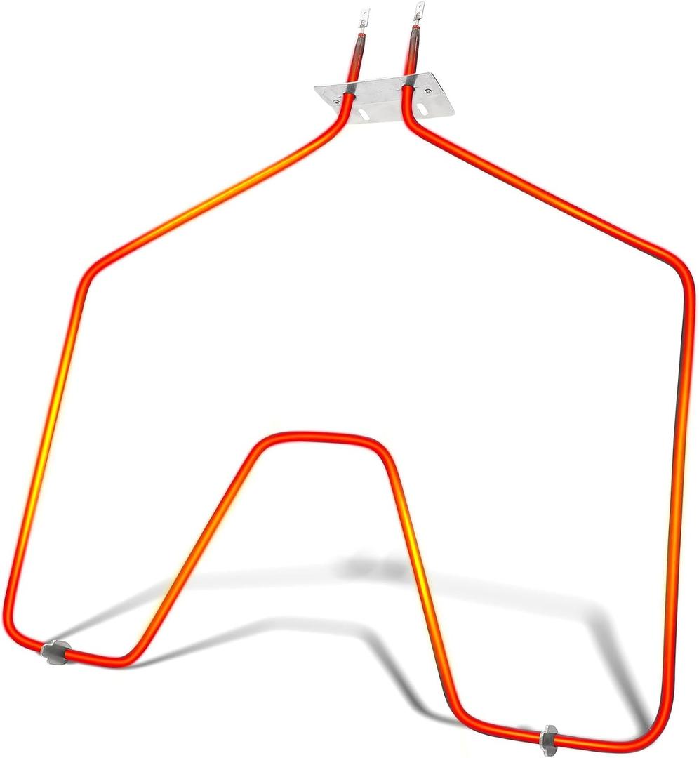 WB44K5018 Range Oven Bake Element Compatible with GE JCT910SY1SS JCTP16GV1BB JCTP16GV2BB, Electric Oven Bake Element 240V 2585W Replace AP2030974 260846 AH249254 EA249254 PS249254