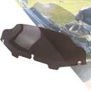 HDBUBALUS 6.5" Motorcycle Wave Windshield Batwing Fairing Windscreen Fit For Harley Touring FLHT FLHTK FLHX Touring Electra Trike Street Glide Ultra Limited CVO 1996-2013 Smoke