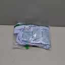 COUXILY Soft Wrinkle-Free Button Down Stretch Shirts for Women, Breathable Moisture-Wicking Casual Work Dress Tops (Large, Light Blue Striped)