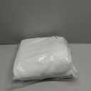 NICETOWN 100% Blackout Window Curtain Panels, Full Light Blocking Drapes with Black Liner for Nursery, 72-inch Drop Thermal Insulated Draperies (White, 2 Pieces, 42-inch Wide Per Panel)