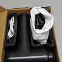 Massage Gun, Muscle Massage Gun for Athletes Handheld Electric Deep Tissue Back Massager, Percussion Massage Device for Pain Relief with 30 Speed Levels 9 Heads Black