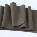 TinaKim Rib Knit Cuffs for Sewing Fabric for Neckline,Waistbands Collar Cuffs Material (Strip of Army Green, 40x8in)