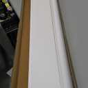 Picture Ledge Shelf, Wood Long Floating Shelves for Wall, Set of 2, 56 inch Picture Ledge Shelves, Photo Ledge Nursery Book Shelves Wall Mounted for Living Room Kids' Room Bedroom, Color White