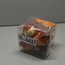 22 PCS Pumpkin Decor - Fall Decorations Plastic Pumpkins for Autumn Decorating Kit Halloween Thanksgiving Party Supplies (Style-4 22pcs)