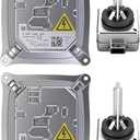 2PCS HID Ballast Bulb Kit, Compatible for 2006-2016 Cadillac DTS, BMW 328i 335i M3 X3 X5 E90 E92 E93, Mini Cooper, Audi TT R8 - Xenon Headlight Ballast Module Replacement OE 25806714