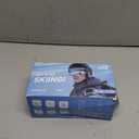 findway Ski Goggles OTG - Over Glasses Snow/Snowboard Goggles for Men, Women & Youth - 100% UV Protection (A1-white Silver Vlt 10%)