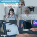 FILMEXT Laptop Privacy Screen 13.3", Privacy Screen Filter for Laptop 13.3" Asus/ 13.3" Acer/13.3 HP/Dell/Toshiba 16:9, Anti-Spy,Anti-Glare,Blocks 99% UV & Blue Light -Matte Privacy Screen Protector