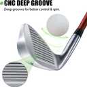 MAZEL Golf Individual Iron, Golf Iron with Steel Shafts for Right Handed Golfers, Configuration: Pitching Wedge, 
Golf Club Loft	23 degrees