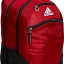 Striker Team Sports Backpack for soccer and more, workout bag for men and women (One Size, Team Power Red/Black/White)