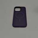 GONEZ Magnetic for iPhone 15 Pro Max Case,Compatible with MagSafe,[Military-Grade Drop Protection][Anti-Fingerprint] Slim Translucent Matte Back Shockproof Phone Protective Case(Dark Purple)