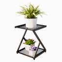 Corner Plant Stand Shelf Shelf Multi-Layer Indoor Household Living Room Balcony Flower Pot Rack Floor Type Succulent Simple Flower Shelf Plant Hangers Outdoor