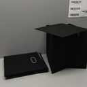 Black Fabric Cubby Storage Bins13x13x13 Inches Cube Organizer Bin Foldable Storage Boxes with Dual Handles Fabric Organizer Box and collapsible Storage basketSet of 3 Black