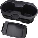 Civic Cup Holder Insert & Coin Holder Tray for Center Console Compatible with 10th Gen Civic Lx Ex Si Accessories Coupe Sedan Hatchback Sport 2016-2020 83446-TBA-A01ZA