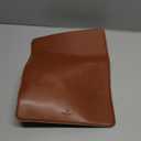 Comfyable Laptop Sleeve 13 Inch Precisely Compatible with MacBook Air M4 2025-2018 & MacBook Pro M2 2022 M1 2020-2016, Faux Leather Cover Case, Brown