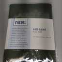 Nestl Olive Green Full Bed Skirt - Full Size Bed Skirt 14 Inch Drop - Brushed Microfiber Bed Skirts - Hotel Quality Pleated Bed Skirt - Shrinkage & Fade Resistant