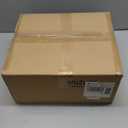 WUZUPS Chandelier Rustic Farmhouse Industrial Round Ceiling Pendant LED Light Fixture with Clear Glass Shades for Dining Room Kitchen Island Foyer Entryway, H 9.4" x W 10.6", E26 Base, Black