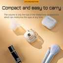 Johncase Relief Dry Eye Heated Nano Mist Mini Spraye Portable Warm Compress Eyes Mister for Eyelid,Eye Skin SPA Eye Steam Relief Dry Eyes and Stye Mini Eye Drops Tool White Eye Spray
